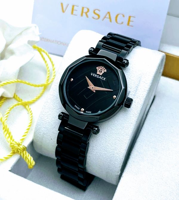Versace Crystal Stainless Steel Classic Women Watch