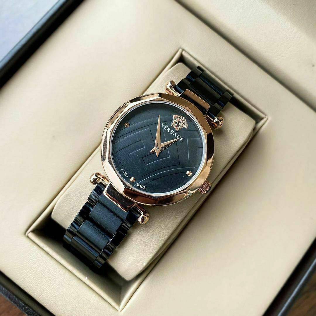 Versace Crystal Stainless Steel Classic Women Watch